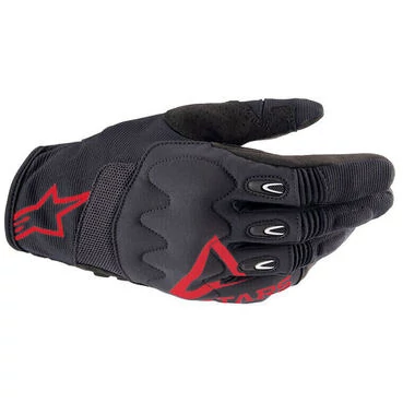 Alpinestars TECHDURA Red Black Motorcycle Cross Enduro Gloves