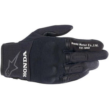 Alpinestars HONDA COPPER Fabric Motorcycle мотоперчатки Black