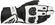 Motorcycle мотоперчатки Racing Alpinestars Leather Sp Air Black White