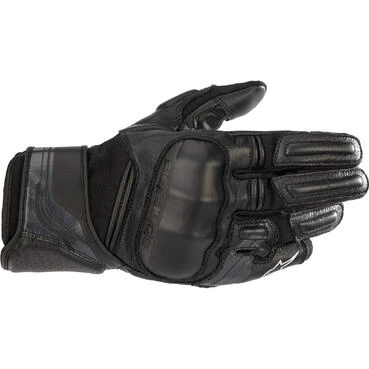 Alpinestars BOOSTER V2 Black Leather Motorcycle мотоперчатки