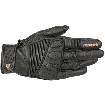 Alpinestars CRAZY EIGHT Motorcycle Gloves Black Black