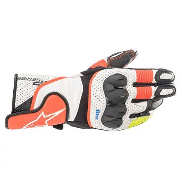 Alpinestars Sp-2 V3 мотоперчатки White Red Fluo Красный