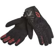 Eleveit RT1 CE Summer Motorcycle Gloves With Black Red Protections