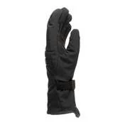 Women's Motorcycle Gloves Dainese PLAZA 3 LADY D-DRY Black Bronze Green
