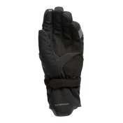 Women's Motorcycle Gloves Dainese PLAZA 3 LADY D-DRY Black Bronze Green