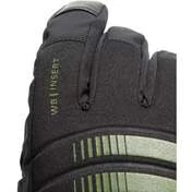 Women's Motorcycle Gloves Dainese PLAZA 3 LADY D-DRY Black Bronze Green