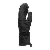 Women's Motorcycle Gloves Dainese PLAZA 3 LADY D-DRY Black Anthracite