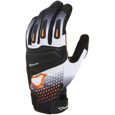 Macna Jugo Gloves Black White Orange Оранжевый