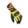 Macna Krown Gloves Black Yellow Orange Желтый