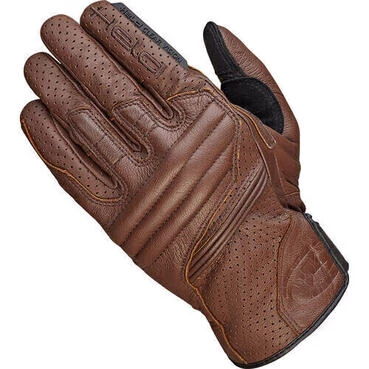 Rodney II leather glove short Brown