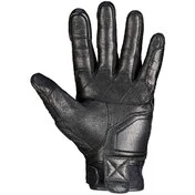 Summer Motorcycle Gloves in Ixs DESERT AIR Black Leather