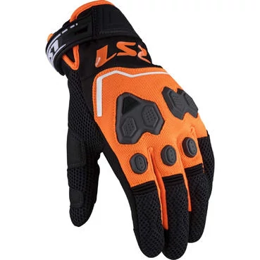 Motorcycle Fabric мотоперчатки LS2 VEGA MAN Black Orange