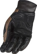 Motorcycle Gloves In Custom Leather Ls2 RUST Black CE