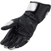 Rev'it LEAGUE 2 Racing Leather Motorcycle Gloves Black Gray