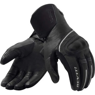 Rev'it STRATOS 3 GTX Black Leather Motorcycle мотоперчатки