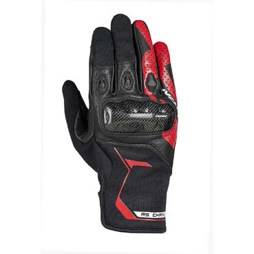 Ixon RS CHARLY Black Red Summer Motorcycle Glove