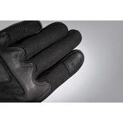 Ixon RS Shine 2 lady Summer Motorcycle Gloves In Black Gold Leather and Fabric