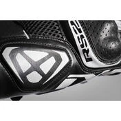 Ixon RS2 Black White Summer Sport Motorcycle Gloves