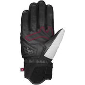 Ixon PRO KNARR LADY Winter Women's Motorcycle Gloves Black Gray Red