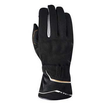 Ixon Pro Globe Lady мотоперчатки Black White Gold Золотистый