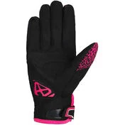 Ixon IXFLOW KNIT Lady Summer Motorcycle Gloves Black Pink