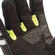 Motorcycle Gloves Fabric Tur Model TR-P Black Yellow