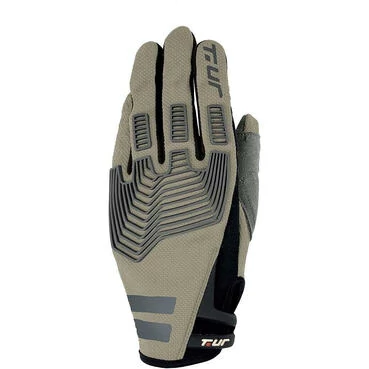 Moto Cross Enduro мотоперчатки T'ur G-THREE Gray Sand