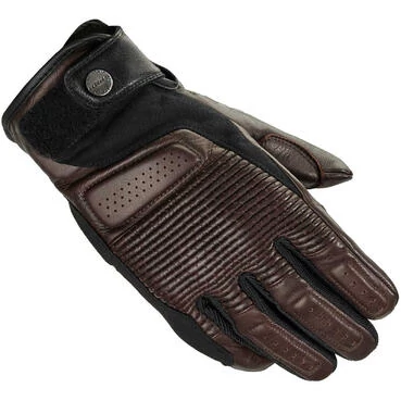 Spidi CLUBBER GLOVE Brown Leather Motorcycle мотоперчатки
