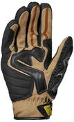 Spidi REBEL Short Leather Motorcycle Gloves Black Brown