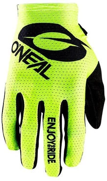 Cross Enduro Motorcycle мотоперчатки Oneal Matrix Glove Stacked Yellow