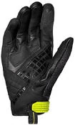 Spidi G-CARBON Racing Leather Motorcycle Gloves White Yellow