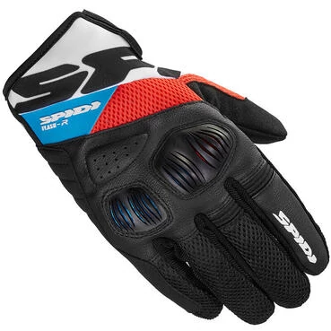 Spidi Flash R Evo Gloves Blue Red White Красный