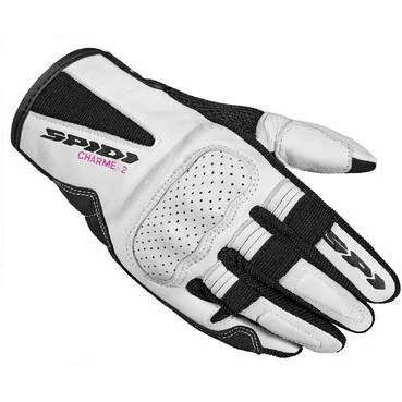 Spidi CHARME 2 Motorcycle мотоперчатки Black White