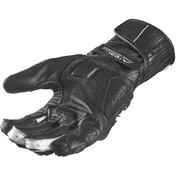 Motorcycle Racing Gloves In Berik 2.0 195112 Race Leather Black White Certified