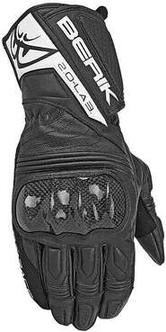 Motorcycle Racing мотоперчатки In Berik 2.0 175102 Race Black Certified Leather