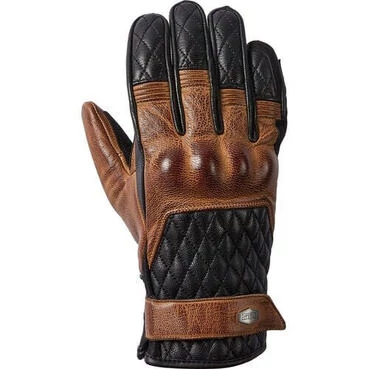 Johnny Bglove leather glove short Brown