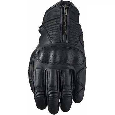 Five KANSAS Motorcycle Gloves Black