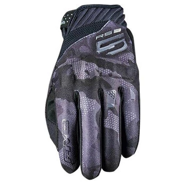 Five Rs3 Evo Gloves Camo Black Черный
