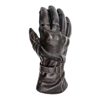 Helstons Titanium Leather мотоперчатки Brown Коричневый