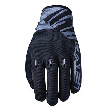 Five E3 EVO Motorcycle Gloves Black