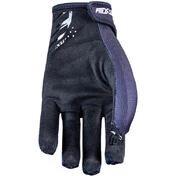 Five MXF3 Motorcycle Gloves Black White