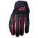 Five GLOBE EVO Motorcycle Gloves Black Red
