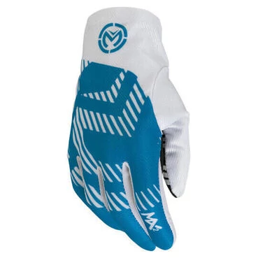 MOOSE RACING MX2 Motocross Enduro Gloves Blue/White