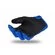 Enduro Motorcycle Gloves Ufo SKILL RADIAL Blue