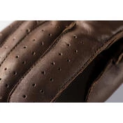 Leather Gloves Custom Blauer ROUTINE Brown