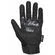 Motorcycle Gloves in Gms JET CITY Black White fabric