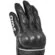 GMS STRIKE Black Leather Motorcycle Gloves