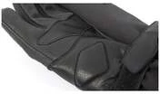 Motorcycle Gloves in Waterproof Leather and Fabric Certified Oj Atmosphere G202 PLAIN Black