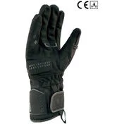 Motorcycle Gloves in OJ HIDEAWAY Black Fabric