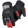 Dane Kimi Gloves Grey Red Красный